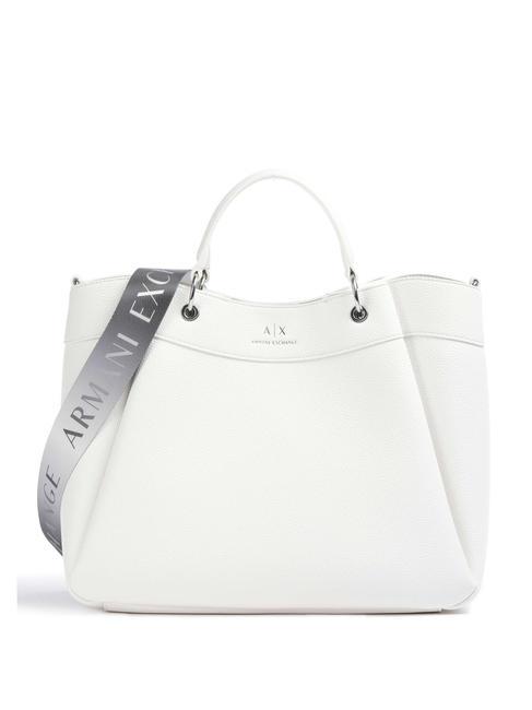 ARMANI EXCHANGE A|X Handtasche mit Schulterriemen Weiß - Damentaschen