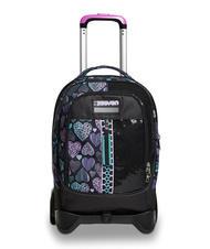SEVEN PATCHYHEART GIRL JACK Abnehmbarer Trolley-Rucksack mit 2 R&auml;dern - Rucks&auml;cke mit Trolleyfunktion
