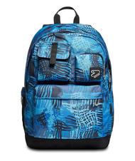 SEVEN THE DOUBLE PRO XXL Rucksack mit kabellosen Kopfh&ouml;rern blautief - Rucks&auml;cke f&uuml;r Schule &amp; Freizeit - 1