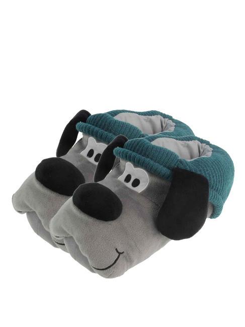 SJGANG CAGNOLINI Moppine Hausschuhe Grau - Kinderschuhe