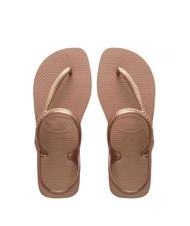 HAVAIANAS FLASH URBAN  Flip-Flop-Sandalen ros&eacute; / gold - Damenschuhe - 1