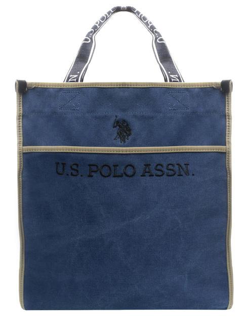 U.S. POLO ASSN. HALIFAX Handtasche, mit Schultergurt Denim - Damentaschen