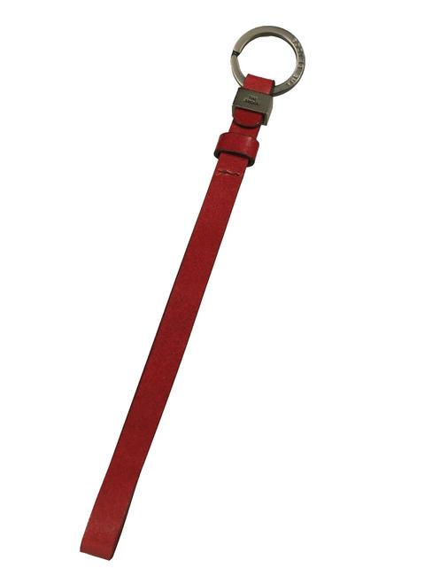 THE BRIDGE DUCCIO Lanyard-Schlüsselanhänger rote Johannisbeere dunkles Ruthenium - Schlüsselanhänger und Schlüsseletuis