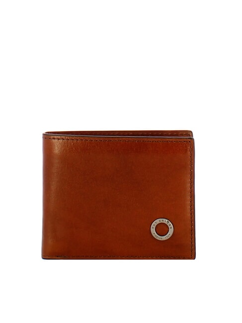 THE BRIDGE BIAGIO Ledergeldbörse Braun 14/Ruthenium Palladium - Brieftaschen Damen