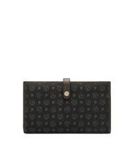POLLINI HERITAGE  Gro&szlig;e Brieftasche schwarze Bronze - Brieftaschen Damen - 1