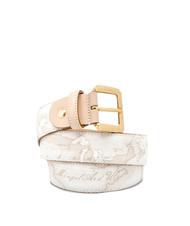 ALVIERO MARTINI PRIMA CLASSE GEO WHITE Kürzbarer Gürtel - Gürtel