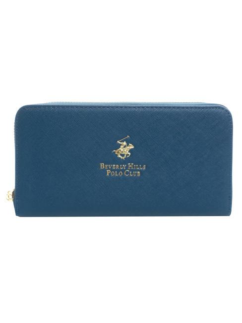 BEVERLY HILLS POLO CLUB MAIA  Brieftasche mit Reißverschluss Blau - Brieftaschen Damen