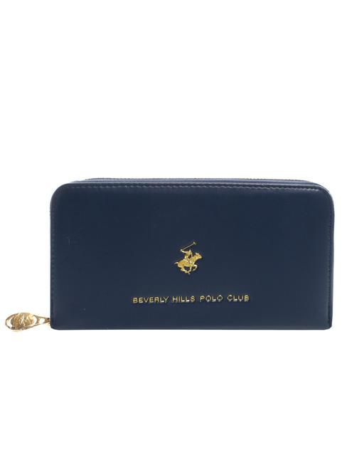 BEVERLY HILLS POLO CLUB SELENE  Brieftasche mit Reißverschluss Blau - Brieftaschen Damen