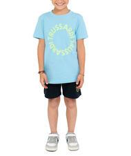 TRUSSARDI KUNIP Set aus T-Shirt und Bermuda azurblau/blau - Trainingsanz&uuml;ge f&uuml;r Kinder - 1