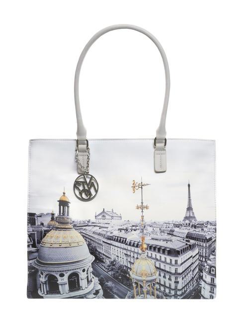 YNOT FASHION Bedruckte Einkaufstasche Paris - Damentaschen