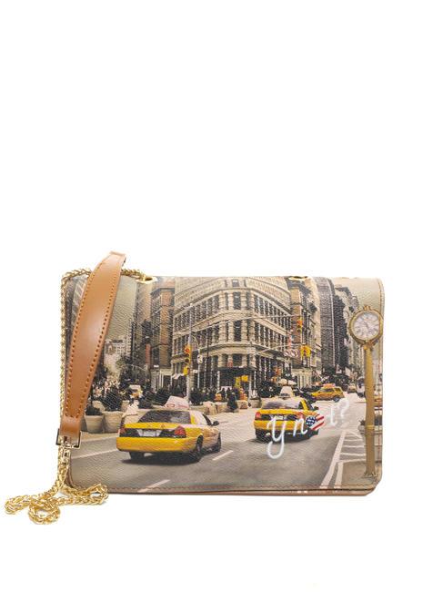 YNOT YESBAG Kleine Umhänge- / Umhängetasche New York – Fifth Avenue - Damentaschen