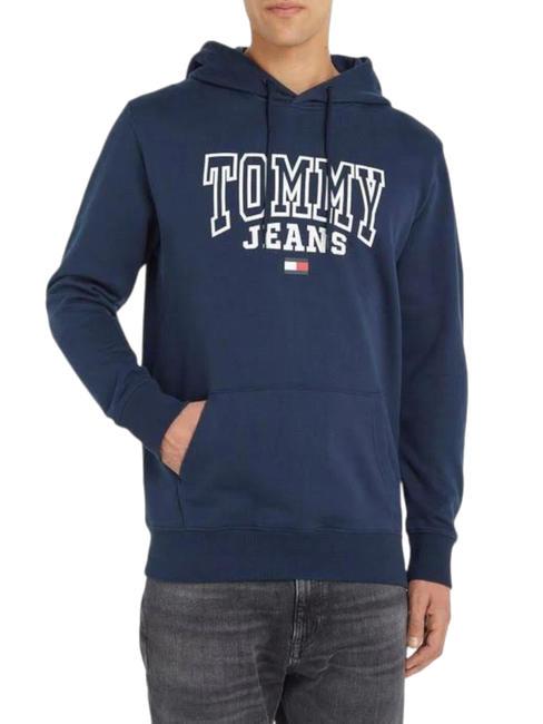 TOMMY HILFIGER TOMMY JEANS REGULAR ENTRY Sweatshirt mit Kapuze aus Baumwolle NAVY BLAU - Sweatshirts Herren