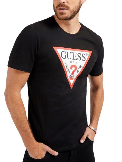 GUESS ORIGINAL T-Shirt mit Logo jetbla - Herren-T-Shirts