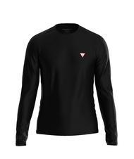 GUESS MINI TRIANGLE Langärmliges T-Shirt jetbla - Herren-T-Shirts - 1