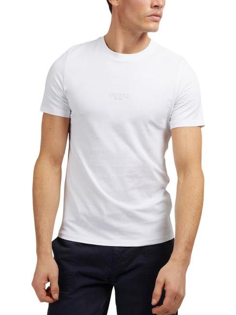GUESS AIDY T-Shirt in der gleichen Farbe geschrieben purweiß - Herren-T-Shirts