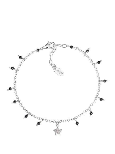 AMEN CANDY CHARM Armband schwarze Kristalle und Zirkone Rhodium - Armbänder