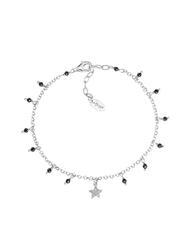 AMEN CANDY CHARM Armband schwarze Kristalle und Zirkone - Armbänder