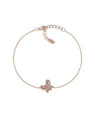 AMEN FARFALLE Blaues und weißes Zirkonarmband - Armbänder