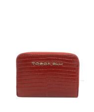 TOSCA BLU HELSINKY Kleine Geldb&ouml;rse aus Leder ROT - Brieftaschen Damen - 1