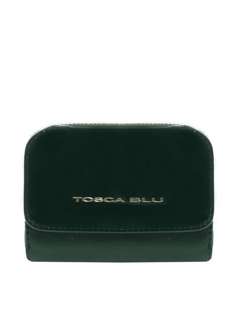 TOSCA BLU BERLIN S-Geldbörse mit Wildlederdetail grün - Brieftaschen Damen