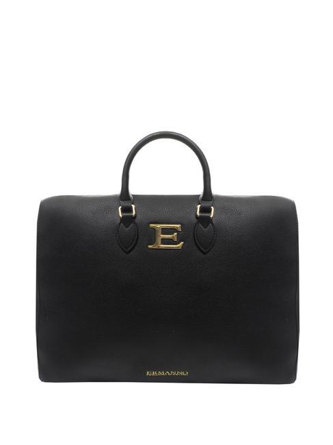 ERMANNO SCERVINO NATASHA Baguette-Tasche mit Schultergurt Schwarz - Damentaschen