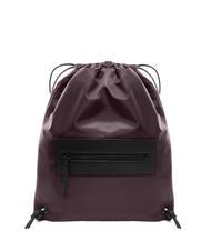 TRUSSARDI ZENITH Nylontasche mit Tasche Braun schwarz - Rucks&auml;cke f&uuml;r Schule &amp; Freizeit - 1