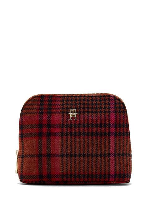 TOMMY HILFIGER Houndstooth Check Beautycase Rosa - Beauty-Case