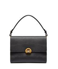 COCCINELLE BINXIE Ordnertasche aus geh&auml;mmertem Leder Schwarz - Damentaschen - 1