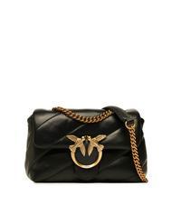 PINKO MINI LOVE BAG Nappatasche schwarz-antikgold - Damentaschen - 1