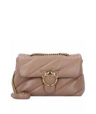 PINKO CLASSIC LOVE PUFF Tasche aus Nappaleder - Damentaschen