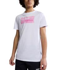 NAPAPIJRI KIDS ZAMORA Baumwoll t-shirt Flagge rosa fj3 - Kinder-T-Shirt - 1