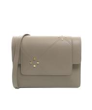 BORBONESE CARRE Schultergurt mit Klappe Taube - Damentaschen - 1