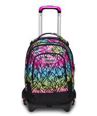 SEVEN COLOUR EXPRESSION JACK Abnehmbarer Trolley-Rucksack, Doppelrucksack RHODAMINROT - Rucks&auml;cke mit Trolleyfunktion - 1