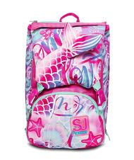 SJGANG SEA BEAUTY Gro&szlig;er erweiterbarer Rucksack Himbeerrose - Rucks&auml;cke f&uuml;r Schule &amp; Freizeit - 1