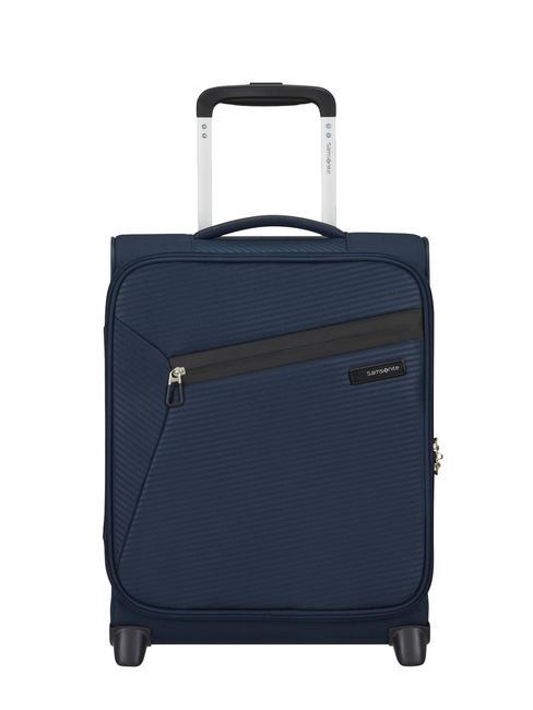 SAMSONITE LITEBEAM UPRIGHT Untersitzer-Trolley Mitternachtsblau - Handgepäck