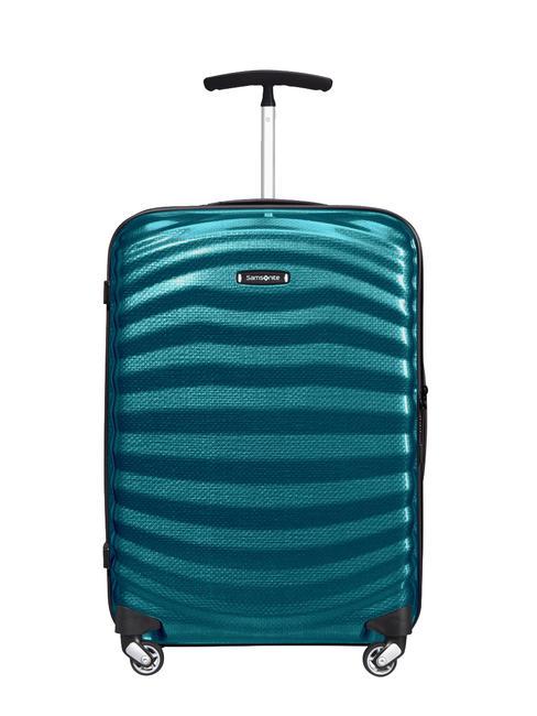 SAMSONITE LITE-SHOCK LITE-SHOCK, mittlere Größe, ultraleicht petrolblau - Harte Trolleys