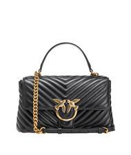 PINKO CLASSIC LADY LOVE BAG Chevron-Tasche - Damentaschen