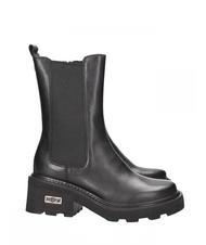 CULT GRACE 3545 Hohe Beatles-Stiefeletten aus Leder - Damenschuhe