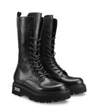 CULT SLASH 3324 Schnürstiefel aus Leder - Damenschuhe