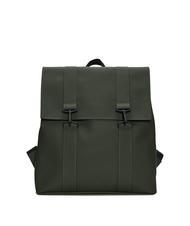 RAINS MSN BAG Wasserdichter City-Rucksack Grüns - Rucksäcke für Schule &amp; Freizeit - 1