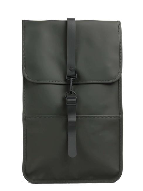 RAINS BACKPACK Wasserdichter Rucksack Grüns - Rucksäcke für Schule &amp; Freizeit