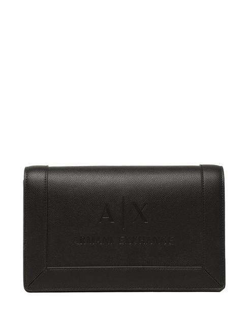 ARMANI EXCHANGE A|X EMBOSSED Schultertasche Schwarz - Damentaschen