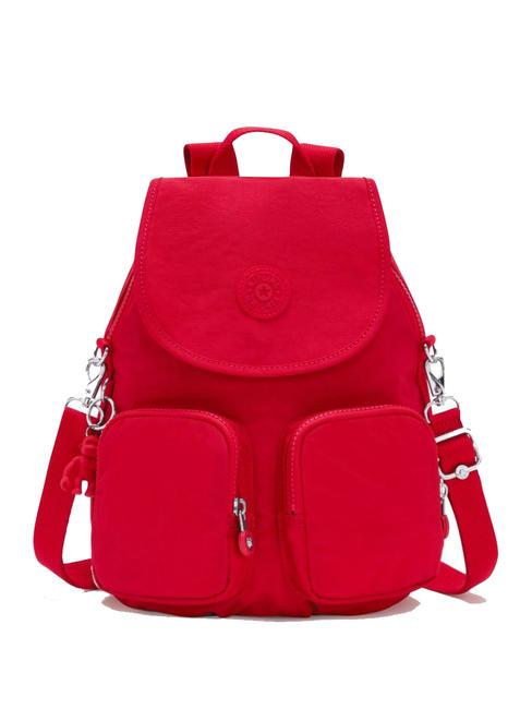KIPLING FIREFLY UP CONVERTIBLE Rucksack, Umhängetasche rotes Rouge - Damentaschen