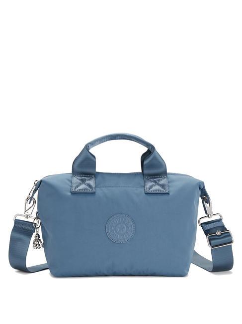 KIPLING KALA Handtasche mit Schultergurt bürstenblauer weicher Twill - Damentaschen