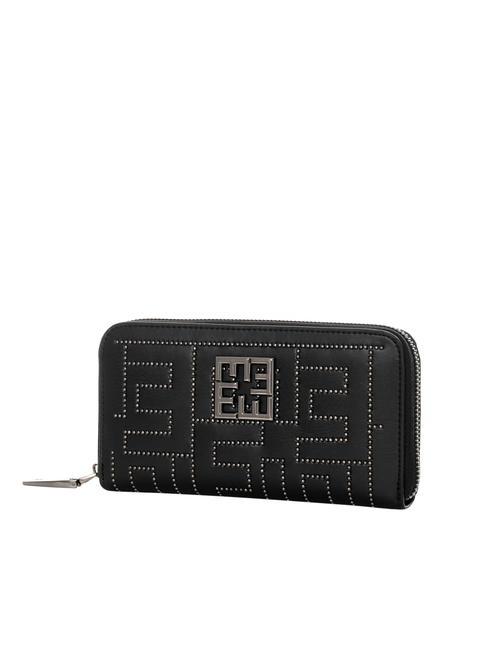 ERMANNO SCERVINO PESSY Große Geldbörse mit Reißverschluss Schwarz - Brieftaschen Damen