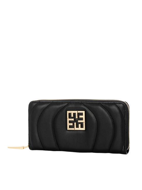 ERMANNO SCERVINO PAMELA Große Geldbörse mit Reißverschluss Schwarz - Brieftaschen Damen