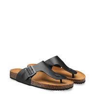 DOCKSTEPS VEGA 2284 Zehenstegsandale aus Leder mit Schnalle - Herrenschuhe