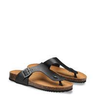 DOCKSTEPS VEGA 2290 Zehenstegsandale aus Leder mit Schnalle - Damenschuhe