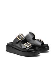 DOCKSTEPS CATALINA 1788 Hohe Slipper-Sandale aus Leder - Damenschuhe