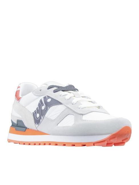 SAUCONY SHADOW ORIGINAL Wildleder-Sneaker weiß schwarz - Herrenschuhe